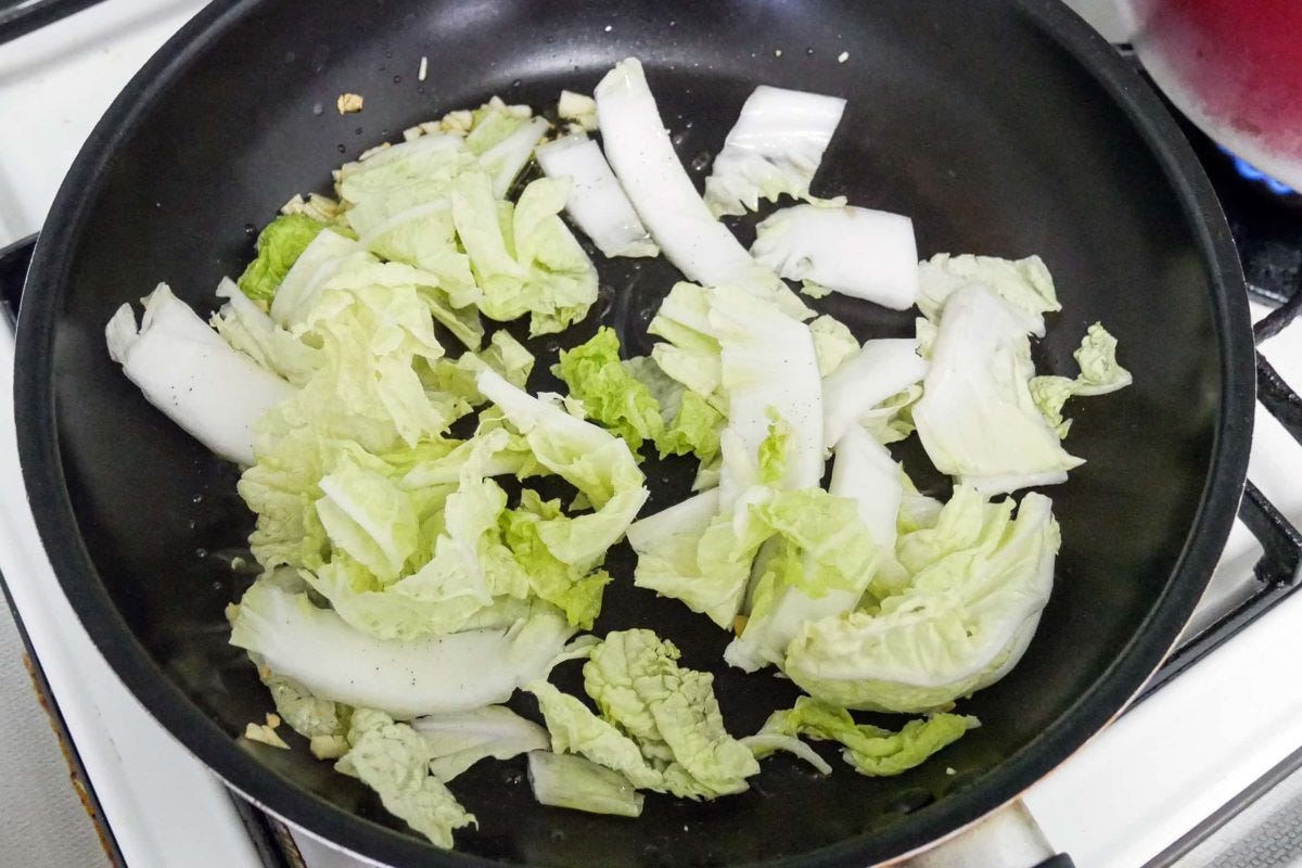 千代の一番・ペペロンチーノ