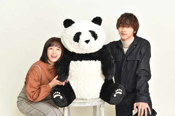 「シロでもクロでもない世界で、パンダは笑う。」に主演する清野菜名、横浜流星 (画像提供:読売テレビ)