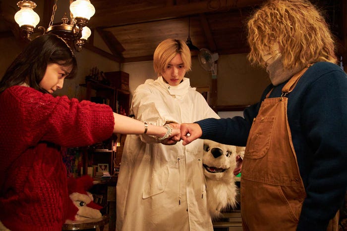 大峰ユリホ、道枝駿佑「マルス-ゼロの革命-」第3話より(C)テレビ朝日