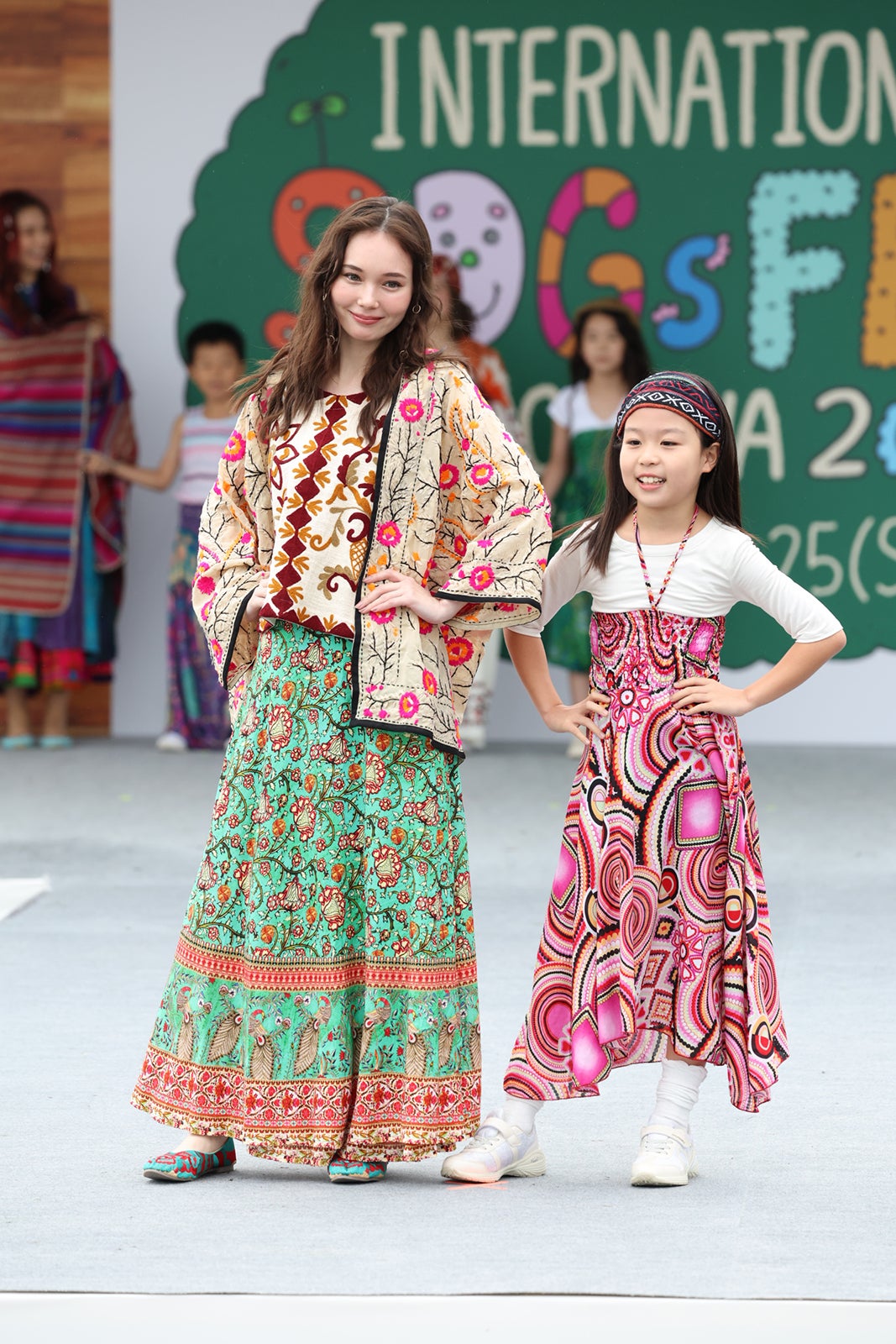 マーシュ彩、Yumi Ito（C）INTERNATIONAL SDGs FES in EDOGAWA 2025 supported by TGC