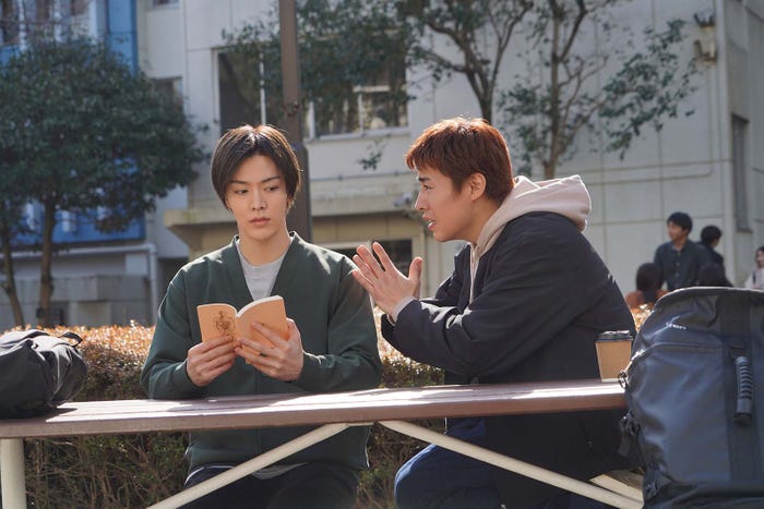 中本悠太、富田健太郎「クールドジ男子」第6話より(C)那多ここね/SQUARE ENIX・ドラマ「クールドジ男子」製作委員会
