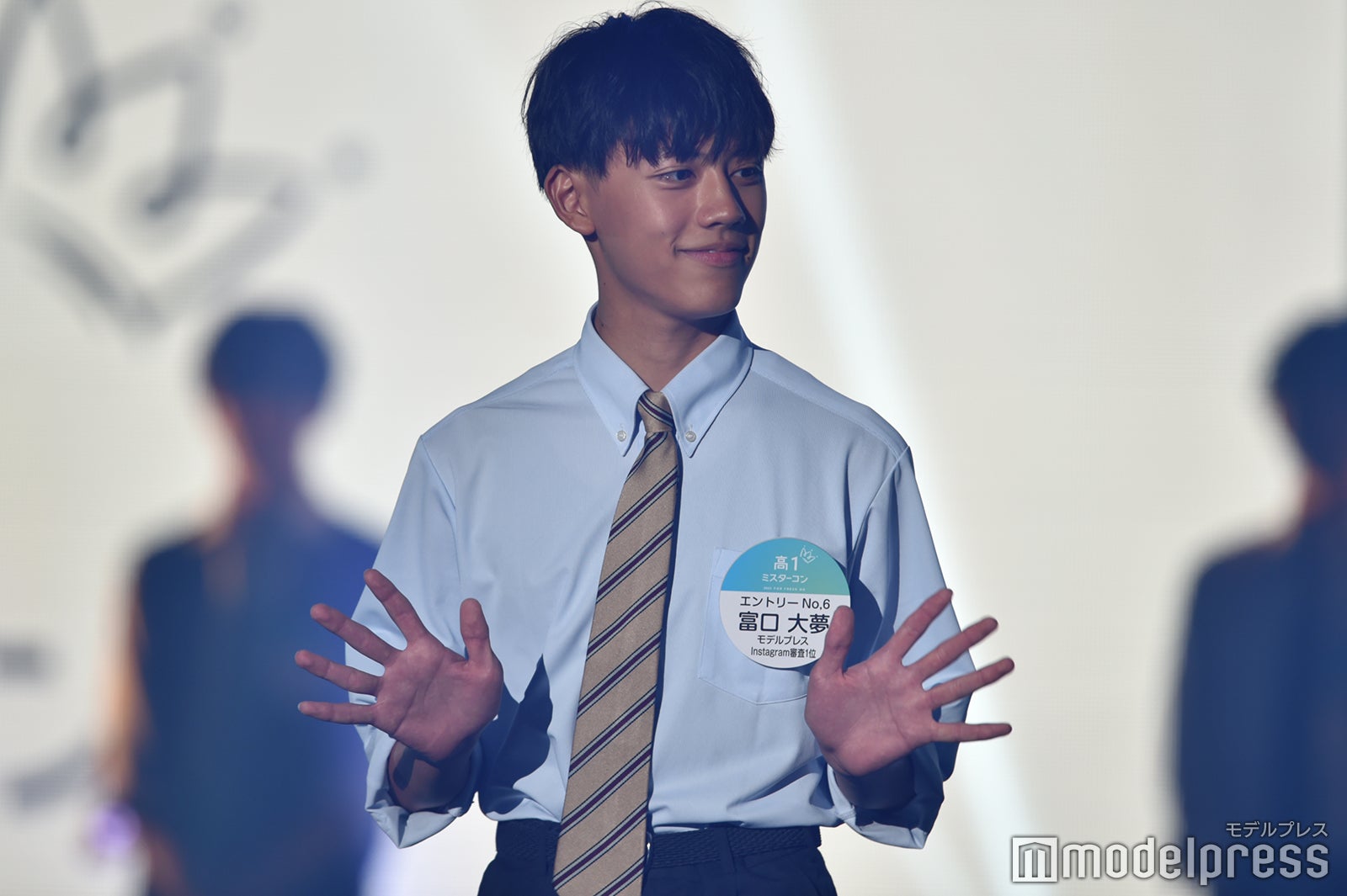 「男子高生ミスターコン2023」ステージの様子 （C）モデルプレス