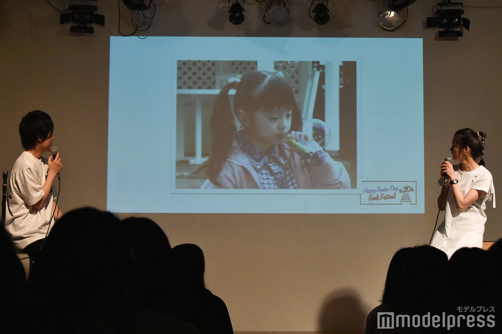 幼少期のショット公開／紺野彩夏ファンミーティング「HAPPY AYAKA DAY GIRLS FESTIVAL」の様子 （C）モデルプレス