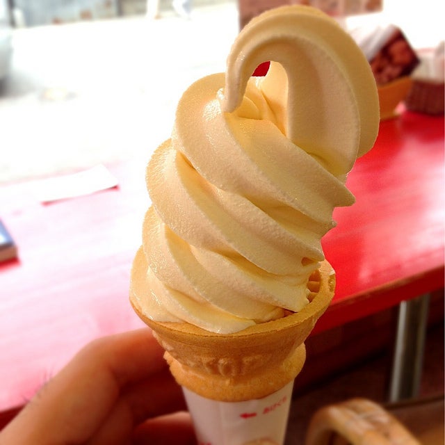 「アトリエ・ド・フロマージュ」の「生チーズソフトクリーム」￥330／生チーズソフトクリーム by hirotomo