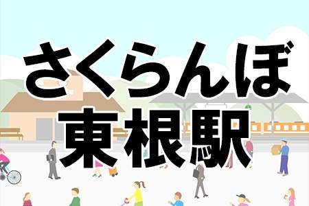 「さくらんぼ東根駅」