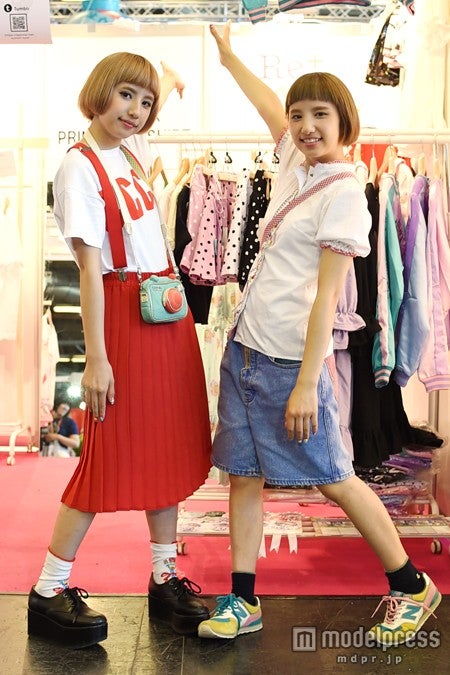 谷奥えま・えり／「SPINNS」ブース