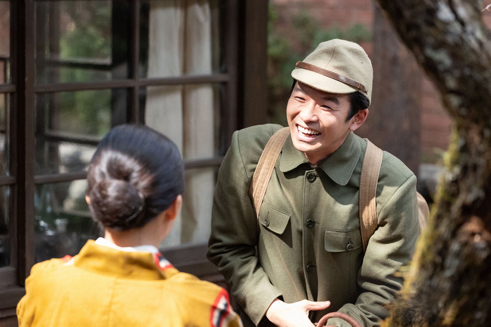 「虎に翼」寅子（伊藤沙莉）＆優三（仲野太賀）、涙と“特大変顔”出征シーンに反響続々