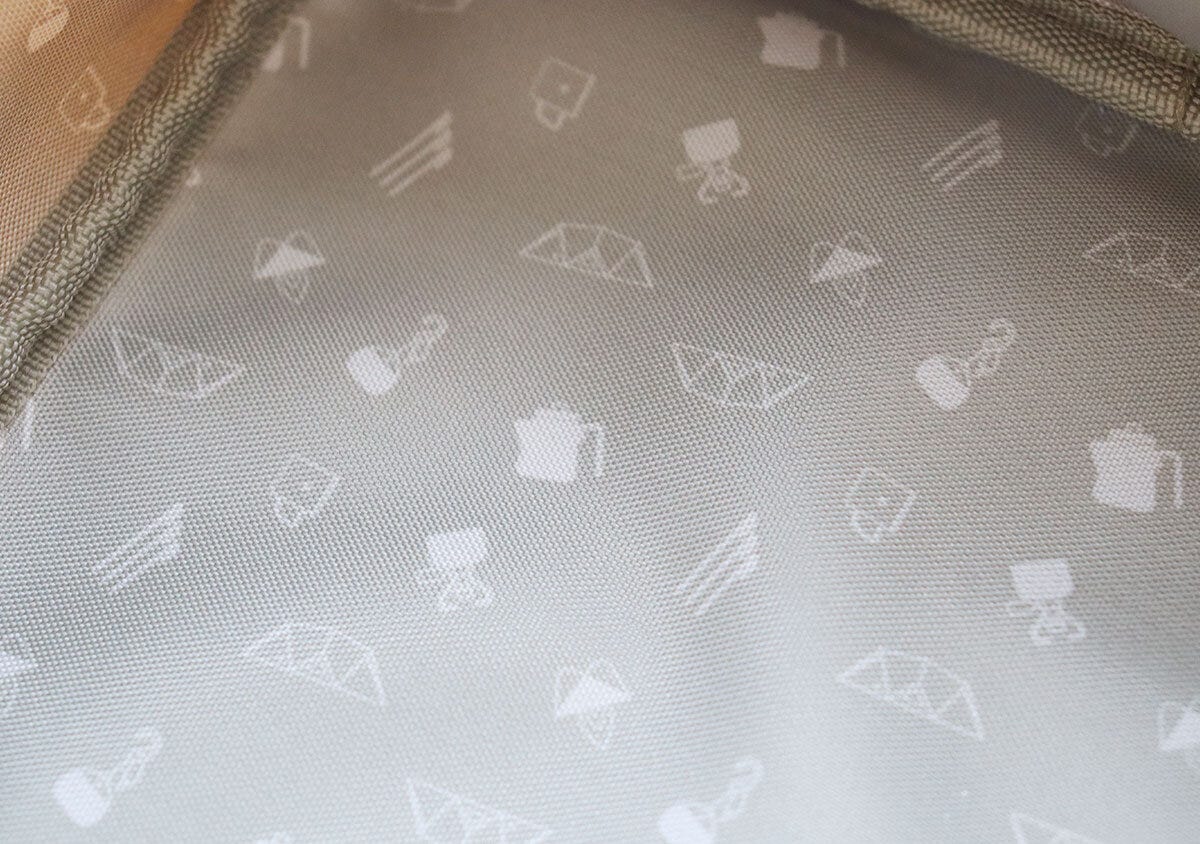 リンネルスノーピークバニティポーチオリジナル内生地