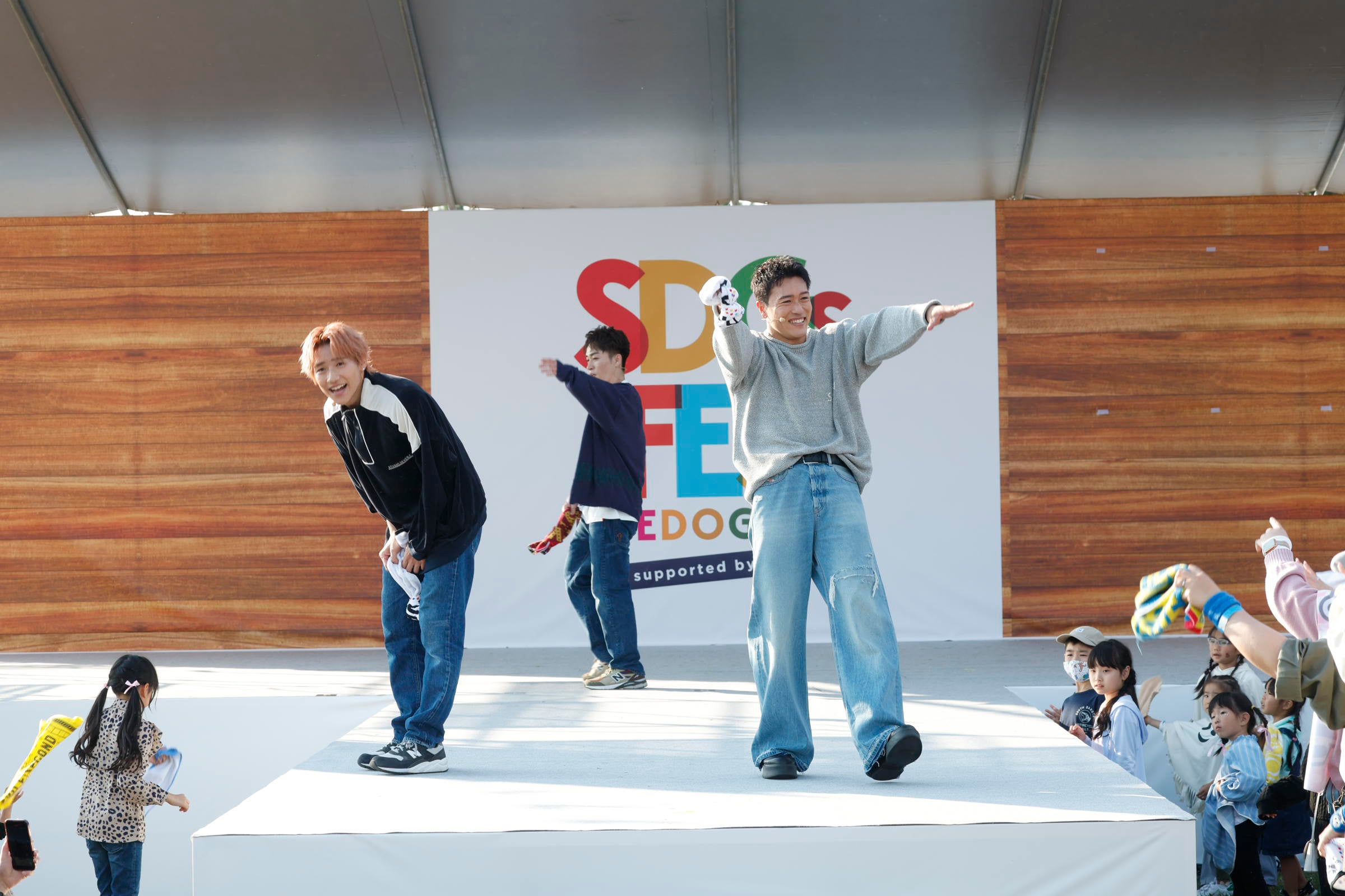 「EXILE TETSUYA with EXPG」の様子（C）SDGs FES in EDOGAWA 2023