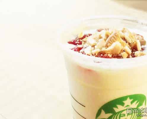 「スタバ」バニラフラペをストロベリーチーズケーキに絶賛アレンジ