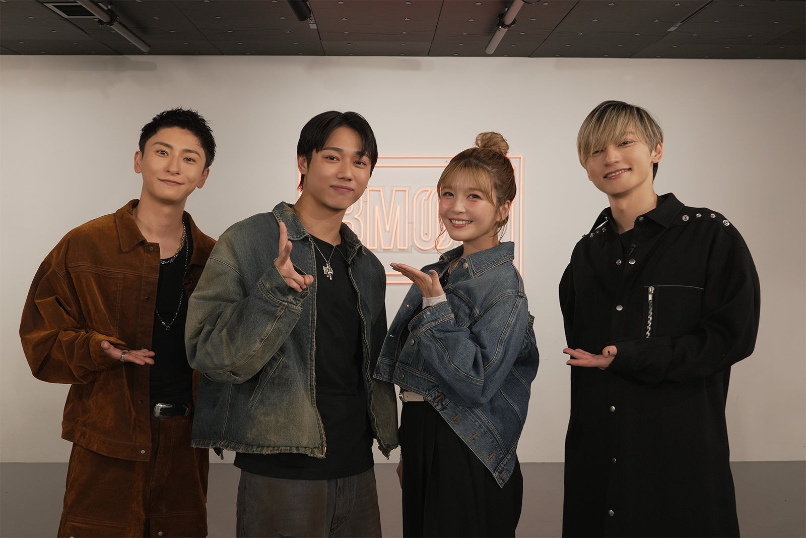 與真司郎、宇野実彩子、SEITO、SKY-HI、（提供写真）