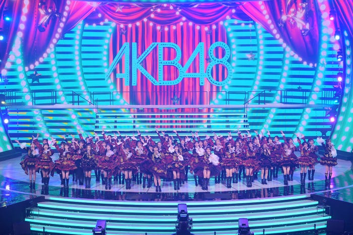 「第76回NHK紅白歌合戦」AKB48(C)NHK