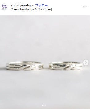 Somm Jewelry公式Instagramより