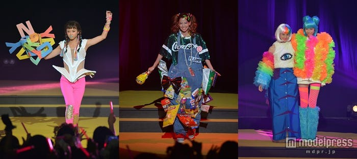 「ViVi Night in OSAKA 2014 HALLOWEEN PARTY」/(左から)宮城舞、河北麻友子、佐久間由衣、立花恵理