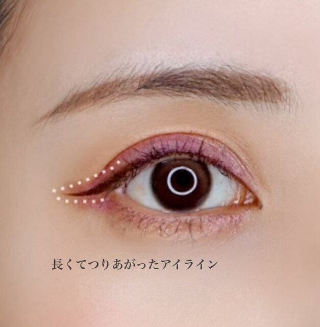 アイライン NG 2023年 メイク 美容 ビューティ ビューティー トレンド おすすめ オススメ メイクテク テクニック アイメイク アイライン NG 2023 短め 下げる