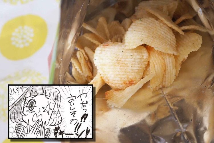 クランチポテト サワークリームオニオン味