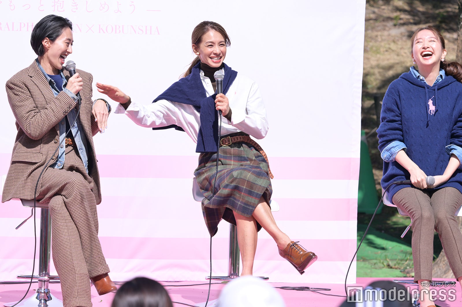 神山まりあ、稲沢朋子、鹿沼憂妃（C）モデルプレス