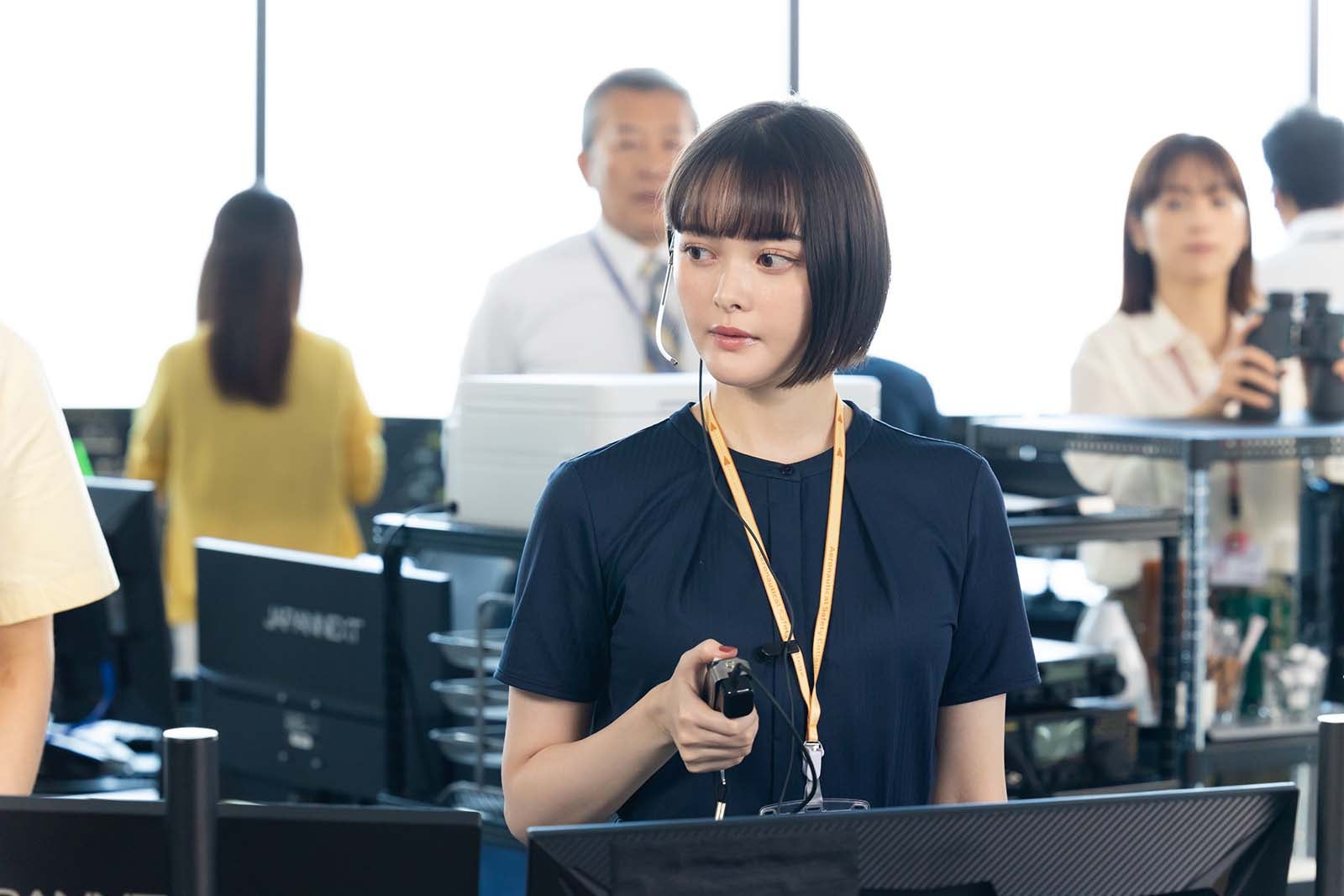 玉城ティナ／「NICE FLIGHT！」第5話より（C）テレビ朝日