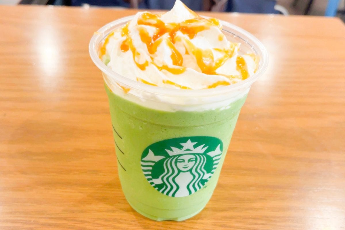 抹茶フラペチーノ