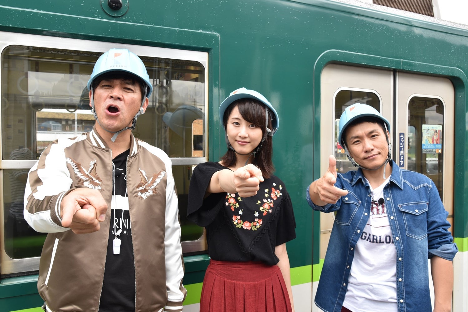 岡田圭右、松井玲奈、増田英彦 （画像提供：関西テレビ）