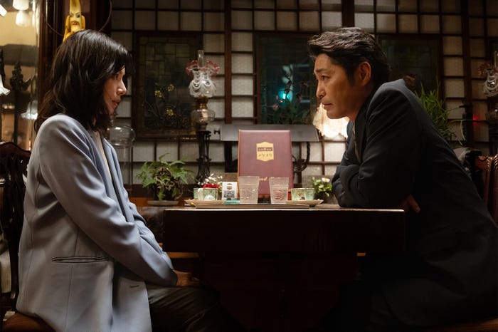 桜井ユキ、安田顕「95」第5話より(C)「95」製作委員会