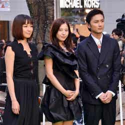 左から:伊藤歩、吉高由里子、高良健吾