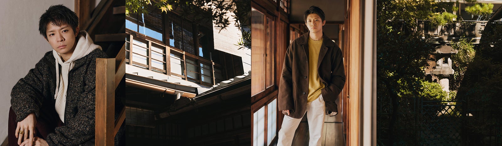 岸優太「BANANA REPUBLIC HOLIDAY 2025」（提供写真）