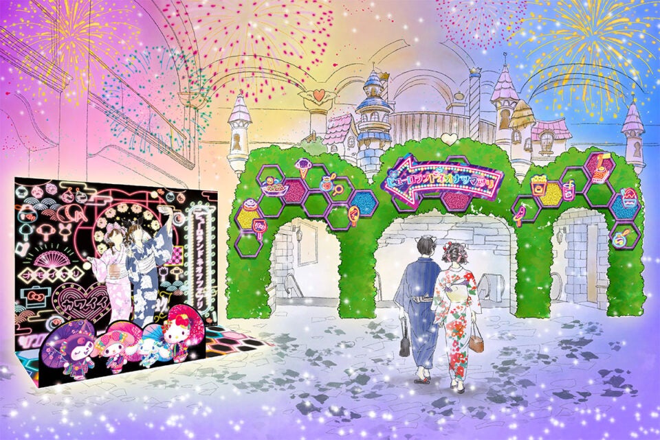 フォトスポット（C）2024 SANRIO CO．，LTD．TOKYO，JAPAN　著作 株式会社サンリオ