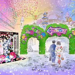 フォトスポット(C)2024 SANRIO CO.,LTD.TOKYO,JAPAN 著作 株式会社サンリオ