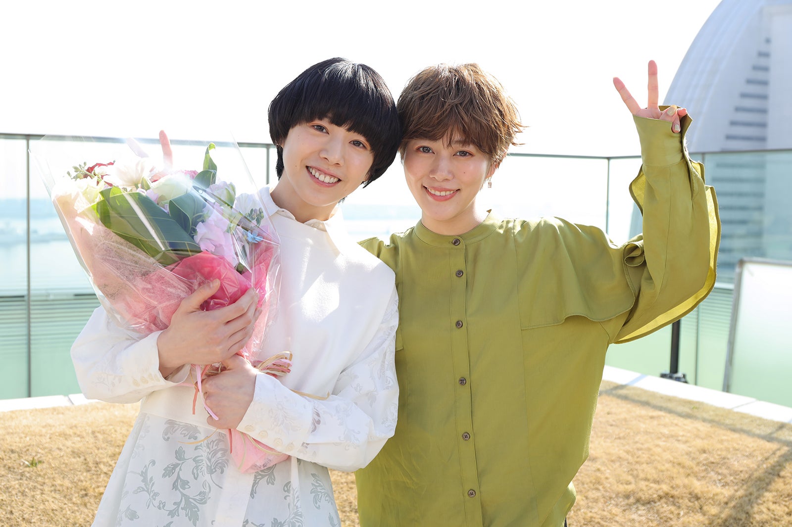 夏帆、高畑充希（C）日本テレビ