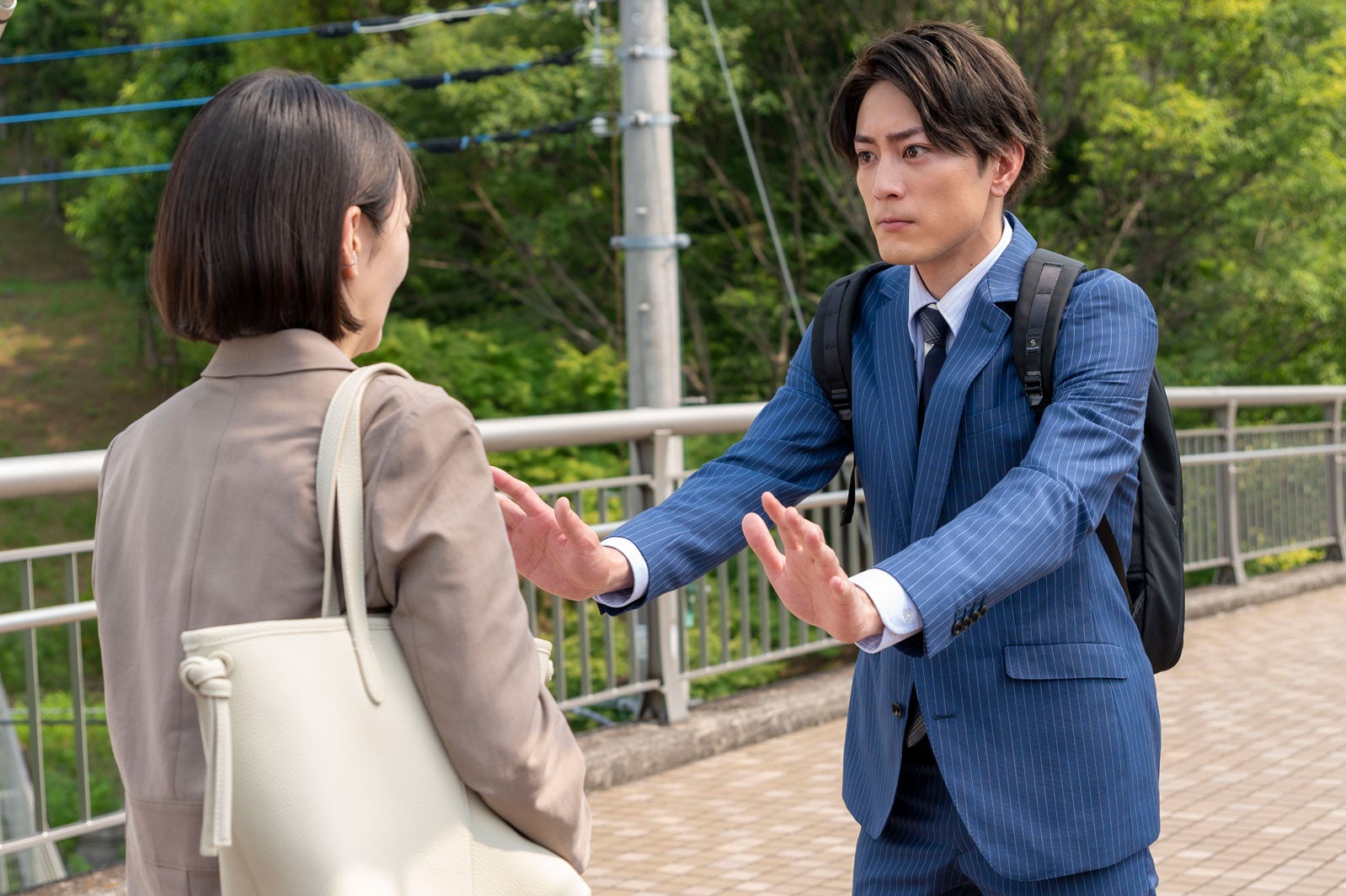 波瑠、間宮祥太朗／「魔法のリノベ」第2話より（C）カンテレ