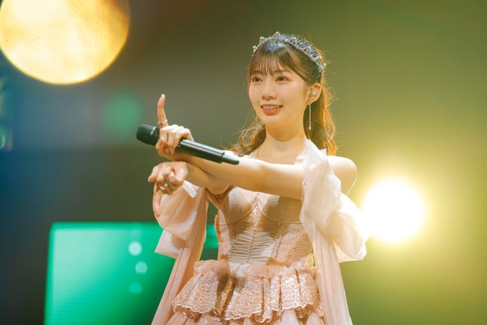 高本彩花「11th Single ひなた坂46 LIVE」撮影:上山陽介