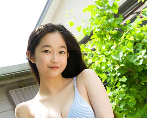 少女歌劇団ミモザーヌ・ちばひなの、色白美バスト輝くビキニ姿