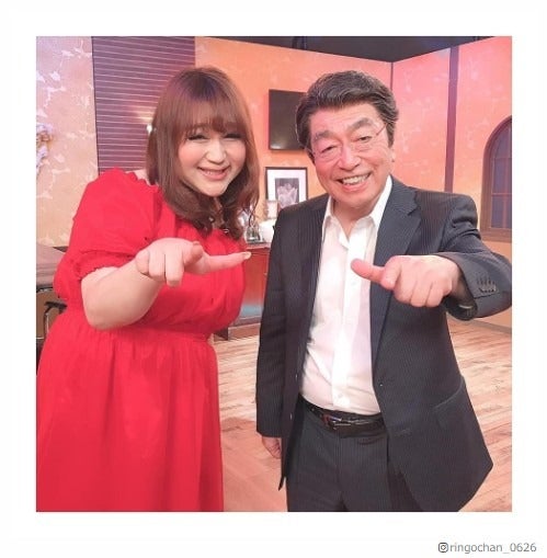 りんごちゃん、志村けんさんは「愛された人」“スターティン”ポーズの2ショットで追悼