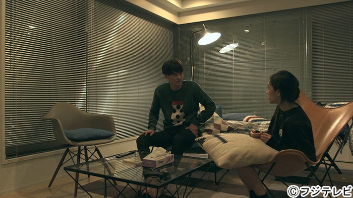 達也、中田クルミ『TERRACE HOUSE BOYS & GIRLS IN THE CITY』10th WEEK(C)フジテレビ/イースト・エンタテインメント