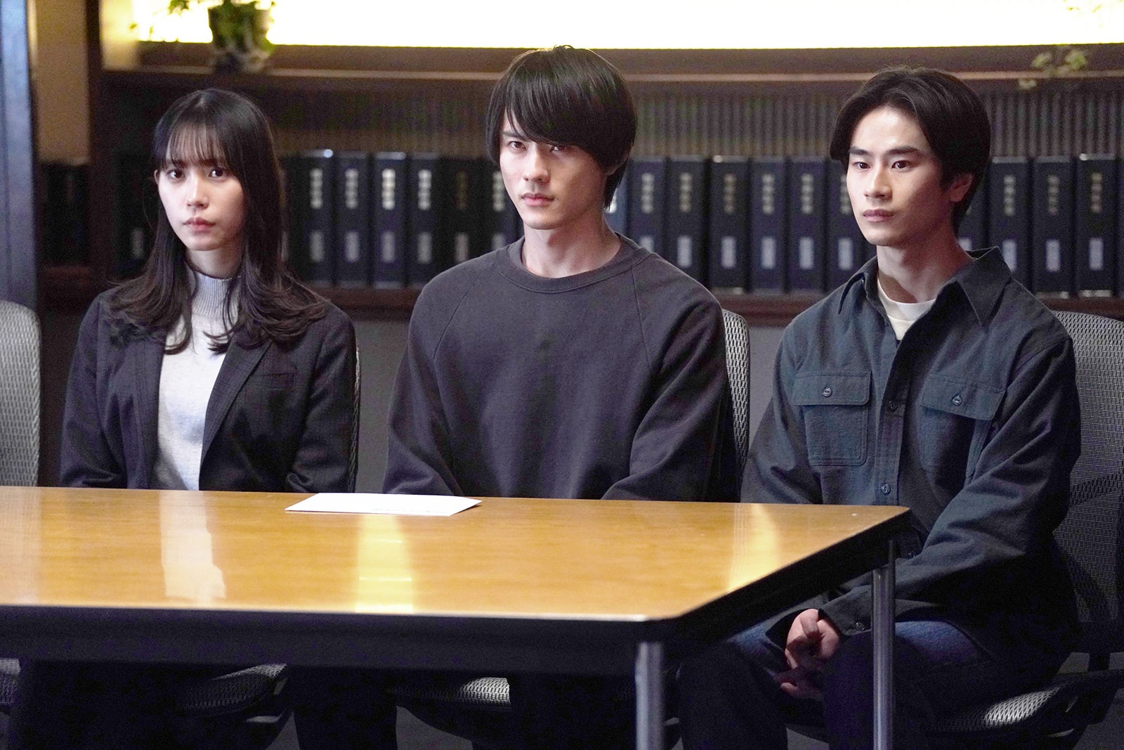 南沙良、前田拳太郎、前田旺志郎 「女神の教室～リーガル青春白書～」第10話より（C）フジテレビ