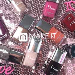 カラバリ豊富な【Dior】のネイルで鮮やかな爪先に！ (C)メイクイット