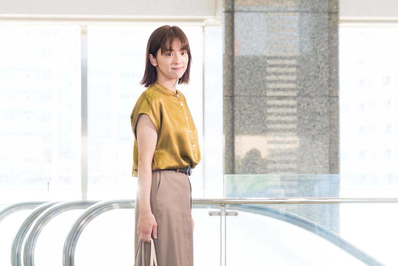 中村アン／「NICE FLIGHT！」第3話より（C）テレビ朝日