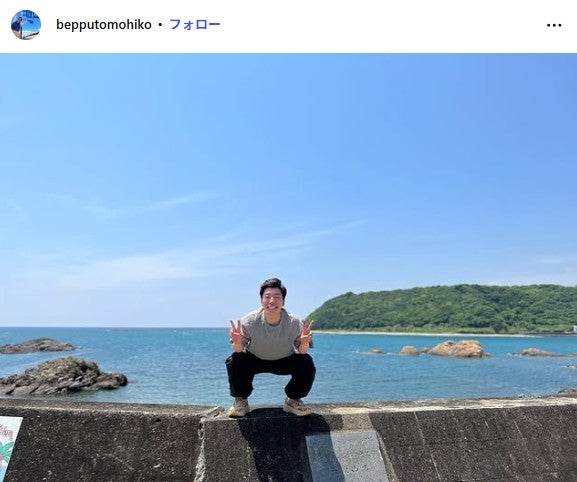 別府ともひこ Instagramより