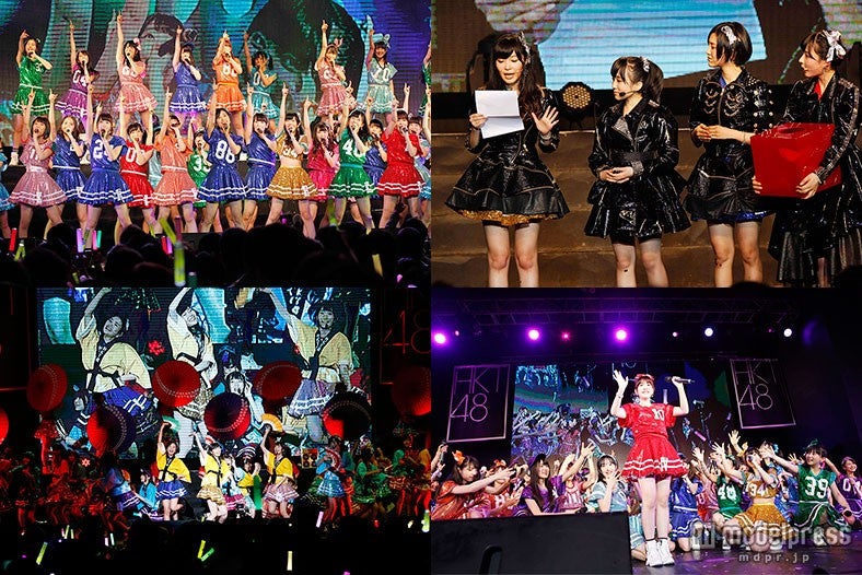 HKT48、AKB48グループ初の試み　サプライズ発表で沸かす