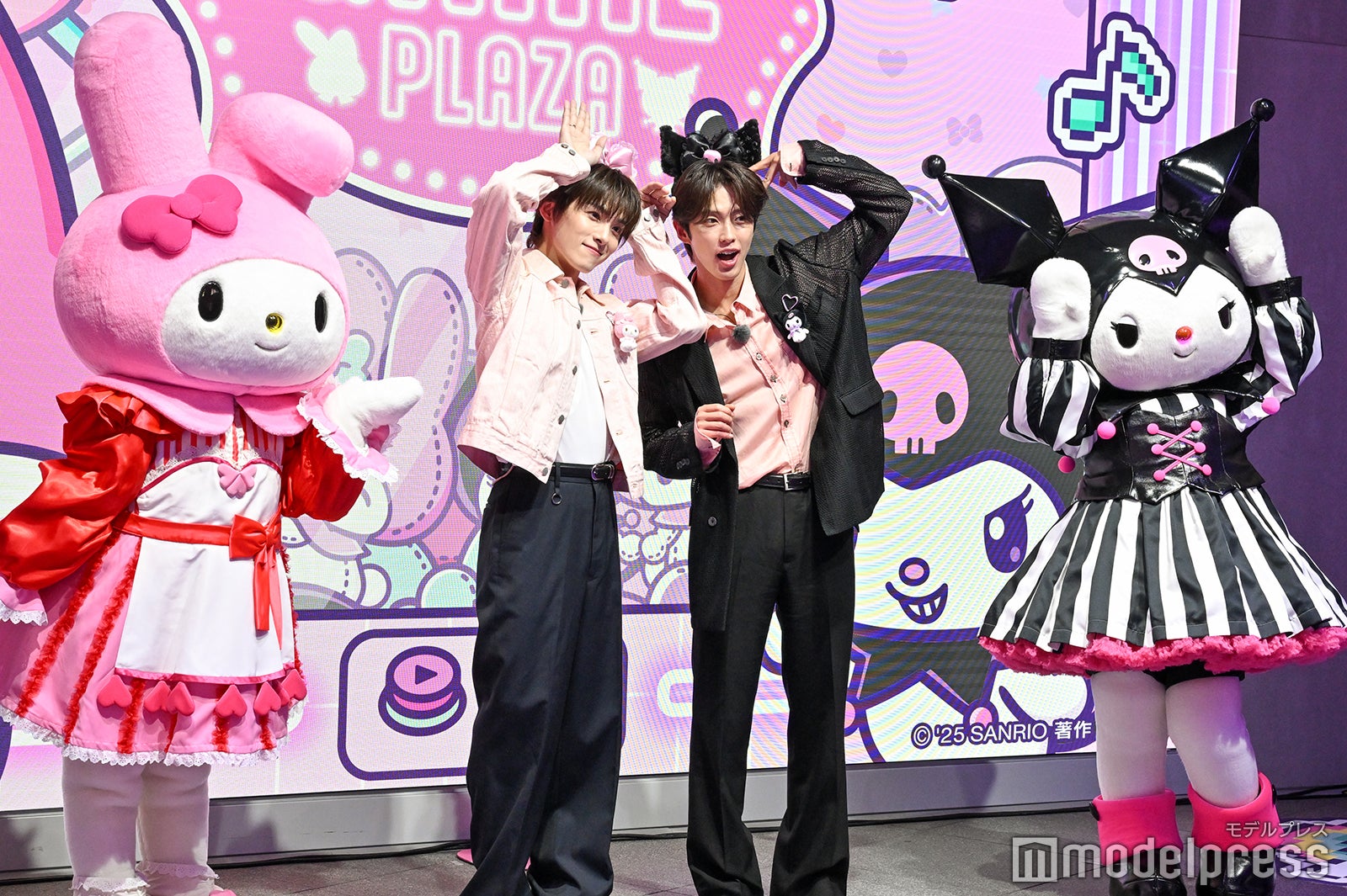 マイメロディ、川西拓実、河野純喜、クロミ（C）モデルプレス