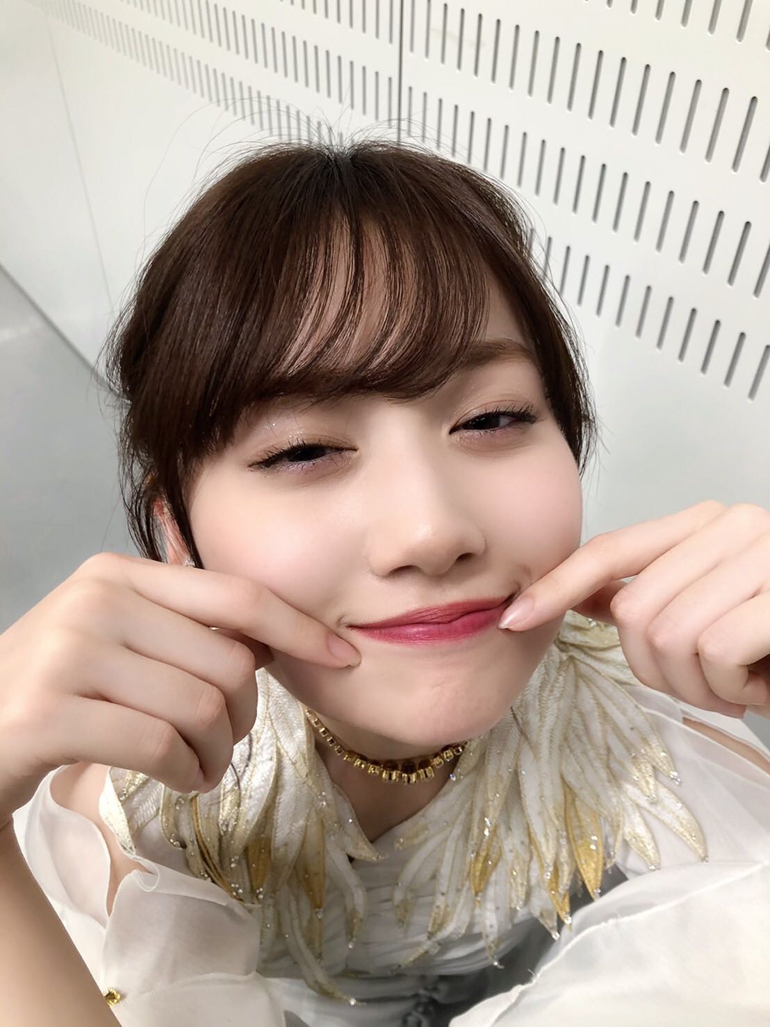 山下美月、ぽっぺむにゅ／ミュージックステーション出演後のオフショット（提供写真）