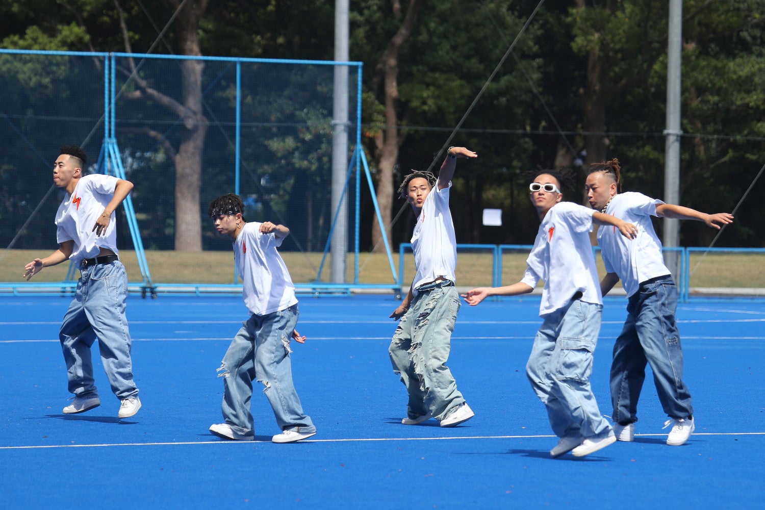 「ホッケー日本代表国際強化マッチ」の様子（提供写真）