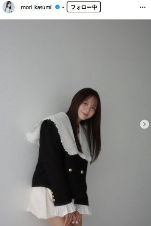 森香澄Instagramより