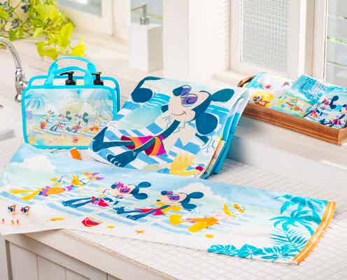 東京ディズニーランド&シー、ミッキーたちが夏を満喫するデザインの「SuiSui Summer」グッズ登場