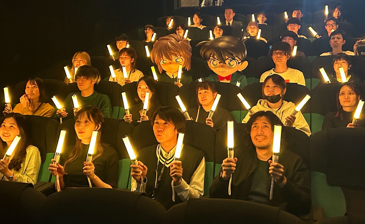 発声可能応援上映イメージ（C）2023 青山剛昌／名探偵コナン製作委員会