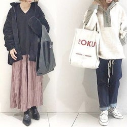 寒いけど着膨れはNG!ふわもこアイテムをすっきり着こなすコツ