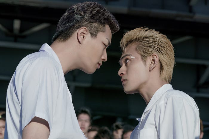 映画『東京リベンジャーズ』(C)和久井健/講談社 (C)2020 映画「東京リベンジャーズ」製作委員会