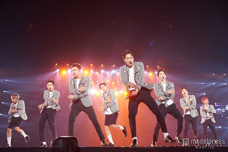 Exoが見た初めての景色と決意 男性海外アーティスト最速 重圧はねのけた東京ドーム単独 ライブレポ モデルプレス