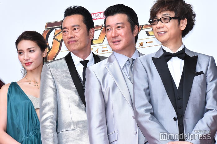 秋元才加、遠藤憲一、加藤浩次、山寺宏一(C)モデルプレス